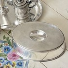 Vintage Silver Plate Platter  Cover     hotel Andrew Johnson    Dome Lid Cover Rare