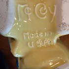 Vintage Mccoy Pottery Usa Planter Yellow Duck With Egg Ceramic Easter