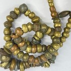 Brass Ring Beads Ethiopia 38 Inch
