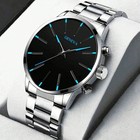Waterproof Men s Watch Stainless Steel Quartz Luminous Classic Watches Business