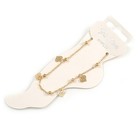 Ankle Chain  Anklet  Beach Anklet Foot Jewellery With Heart Charms For Women