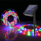 Upgraded Solar Led Strip Flexible Lights 8 Lights Mode Waterproof Outdoor Decor