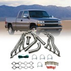 Long Tube Headers For 99-06 Chevy Gmc Sierra Silverado 4 8 5 3 6 0 W  Y Pipe