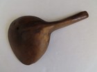 Antique 19th Century Large Wood Indian Spoon Ladle Well Worn