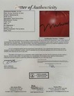 Muhammad Ali Autographed Red Everlast Left Hand Boxing Glove  jsa 