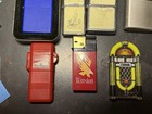 Lot Of  11  Vintage  Zippo-ronson-atc Super Luxe- Marlboro- Winston Lighters