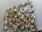 Vintage Catholic Religious 23    Clear Rosary Beads   453