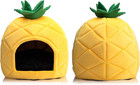 Cat Bed Self-warming Kitty Cave Hut House Nest Pet Sleeping Bed For Indoor Cats 