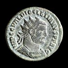 Diocletian Ar Antoninianus 291-292 Ad Heraclea Jupiter Ancient Roman Silver Coin
