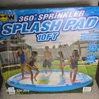 Wow Kids 10ft 360 Degree Sprinkler Splash Pad Blue White One Size