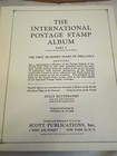 Scott International Postage Stamp Album Book 1947 1840-1940 Edi Scott Coin Co D