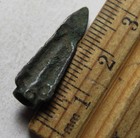 Rare Genuine Ancient Celtic Scythian Greek Triple Blade Long Range Arrowhead