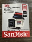 Sandisk Ultra 128gb Microsd With Sd Adapter A1 140mb s Full Hd Video Open Box