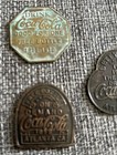 Vintage Coca-cola Drink Tokens Atlanta San Francisco Army navy Betty Says Lot