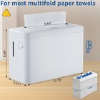 Countertop Paper Towel Holder  Commercial Paper Towel Dispenser  Multifold Tr   