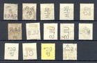 England 14 St   With Perfins - F vf 