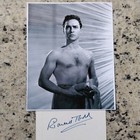 Richard Todd Signed Card Photo 50s Movie Actor Virgin Queen Stage Fright Sexy 