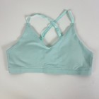 Athleta Girl Just Right Adjustable Bra Set Of 2 Gray Mint Blue Girls Size Xxl 16