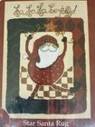 Heritage Rug Latch Hook Kit Star Santa Ho Ho Ho Be Jolly Christmas 2002 New