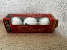 Vintage 90s Orangina Orange Soda Pop Titleist 3 Pack Golf Balls