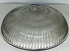 Vtg Industrial Mcm Holophane Glass Dome Pendant Ceiling Light Shade Cover 11 75 