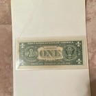  1 Federal Reserve Note Error L65204538a Major Printing Mistake