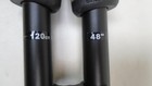 Salomon L41525100 120 Hacker S3 Ski Poles 120cm 48  Black   Grey