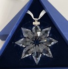 Swarovski   Annual Edition   Christmas Ornament 2013 Snowflake Crystal With Box