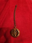 Antique Style Reproduction Pocket Sundial Compass With Chain