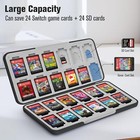Game Card Case For Nintendo Switch Games Hard Shell Slim Card Storage Holder Box