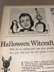 Vintage 1960s Chicago Tribune Halloween Craft Decor Article G  Maylor Mcm Prop