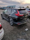 Front Center Console Black Center Console Lid Only 2017-2021 Honda Cr-v