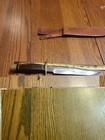 Ralph Bone Fighting Knife  Rare Size  Very Nice  A 8013