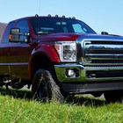 2011-2016 Ford F250-550 Sd Led Tube Headlights Animated Startup Chrome Pair