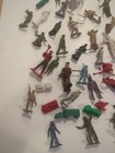 Random Lot Of Unmarked Marx Vintage Figures