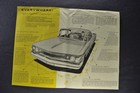1960 Pontiac What s New Brochure Folder Catalina Sport Coupe Original 60