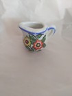 Tea Set Mini Floral Design Vintage Toy  Handpainted Porcelain 3 Piece Japan Made