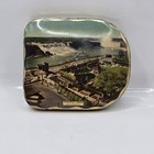 Vintage Souvenir Tin Niagara Falls Canada Hinged Box Clamshell See Photos 