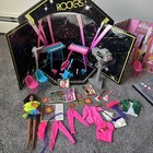 Vintage 1985 Barbie   The Rockers-hot Rockin  Stage   1144 With Barbie   Clothes