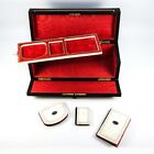 Rare Antique French Napoleon Iii Box  Casket  Complete  Necessaire  Coin Purse 