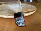 Antique Lax-ets Tin Match Holder With Striker Dr shoop   s Laboratory Racine  Wis 