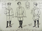 1904 School Suits For Girls And Boys Vintage Print Ad   Children s Fashions
