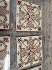 Antique English Arts   Crafts Tiles    Group Of Ten C1900 