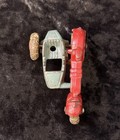 Vintage 1930 s Hubley Cast Iron  cop  Motorcycle W side Car Red 4 