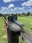 Lacrosse Men   s Ankle Rain Boots Us 9 Pull-on Rubber Black tan Camo Lining