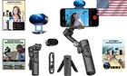 Foldable Smartphone Gimbal With Smart Ai Tracking - Perfect For Video Creators