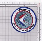 Apollo 15 Patch     Sew On  4 