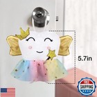 Xunboo Cute Tooth Fairy Pillow With Wings And Colorful Skirt Tooth Fairy Doll