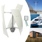 100w Vertical Wind Turbine Generator Controller 24v Power Home Windmill Kit New
