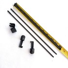 Mauser Long 12   Cleaning Rod front Sight Hood And Muzzle Cap For Ww2 German 98k 